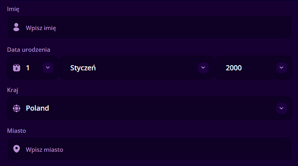 Dokończ konfigurację profilu